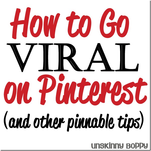 how to go viral on pinterest