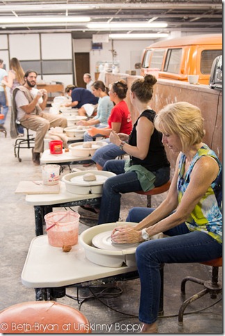 Earthborn Pottery Class - Alabama Bloggers (5 of 17)