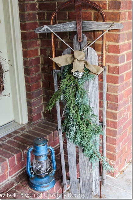 The Rustic Christmas Porch - Beth Bryan