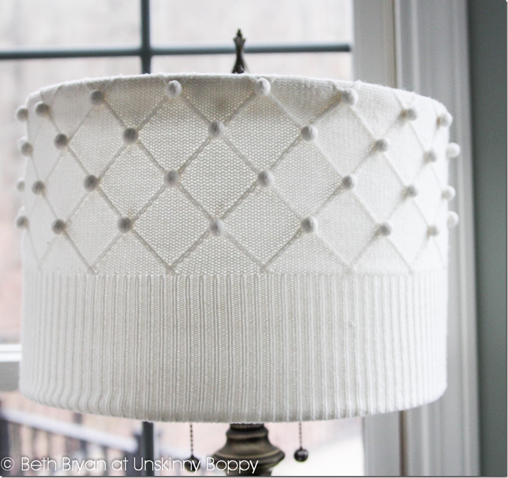 DIY Sweater Lampshade Tutorial by Unskinny Boppy (www.unskinnyboppy.com) (2)