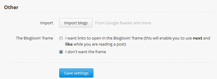 Bloglovin