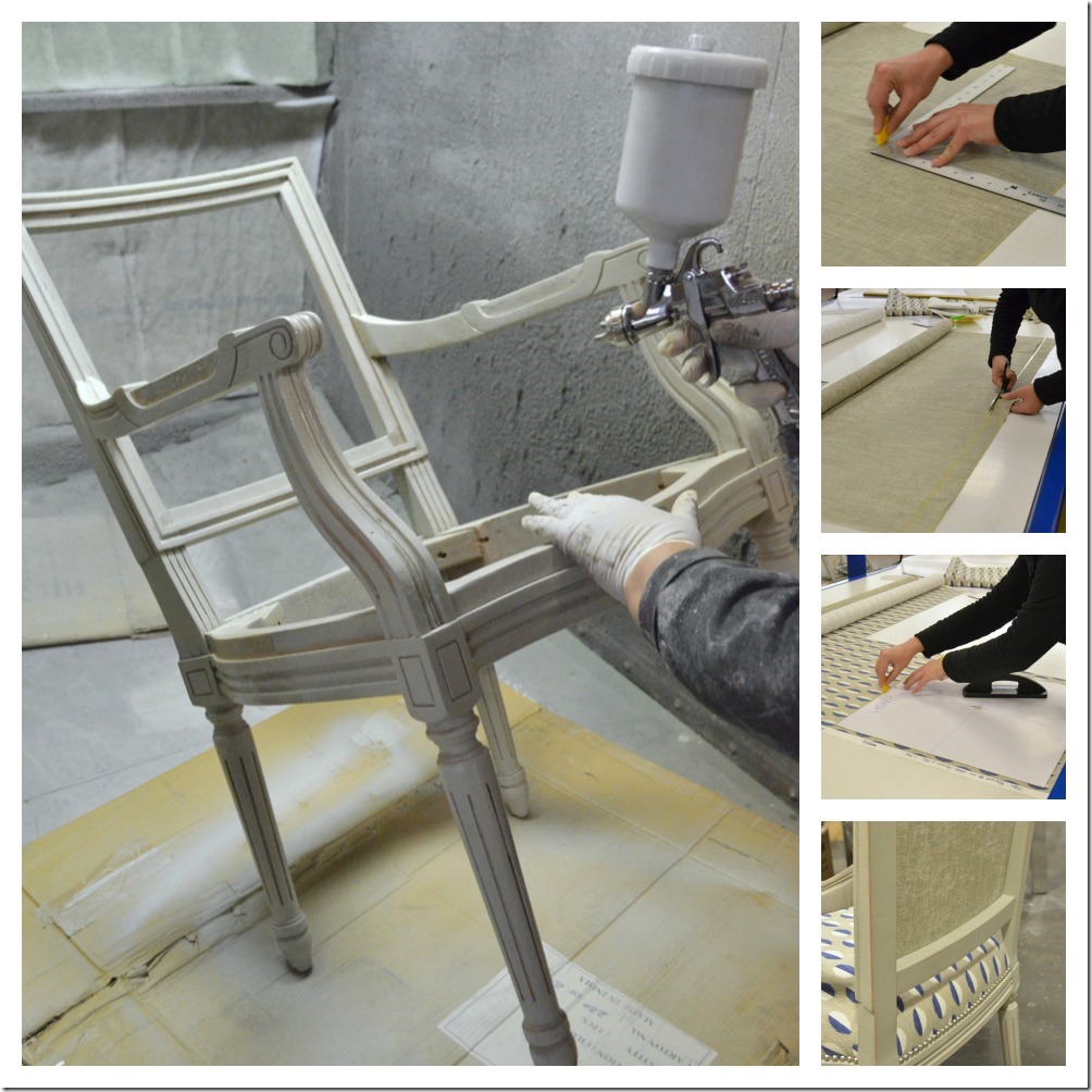 PALECEK Chair under construction