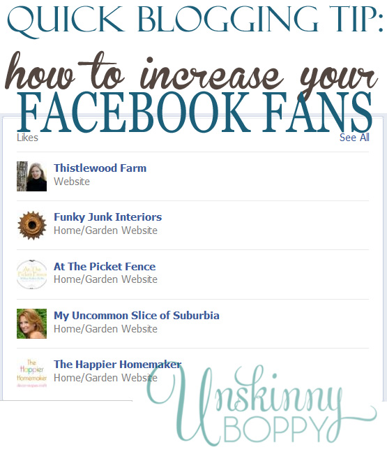 how to increase your facebook fans