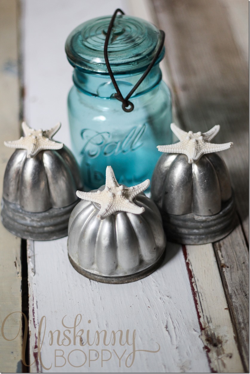 Decorating with Vintage Jello Molds (2 of 4)