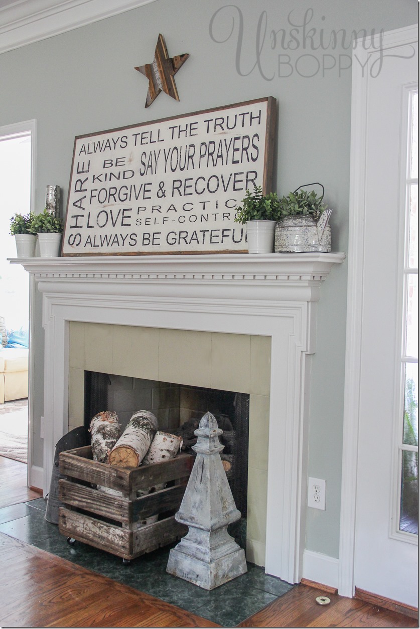 Summer_mantel_decor_with_handpainted_ sign3