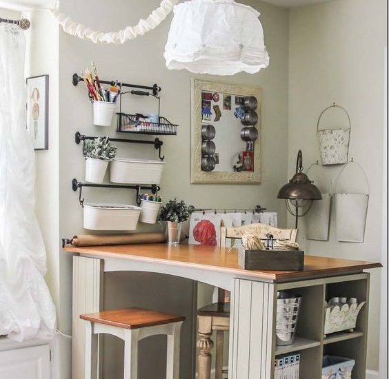 CRAFT ROOM ORGANIZATION IDEAS