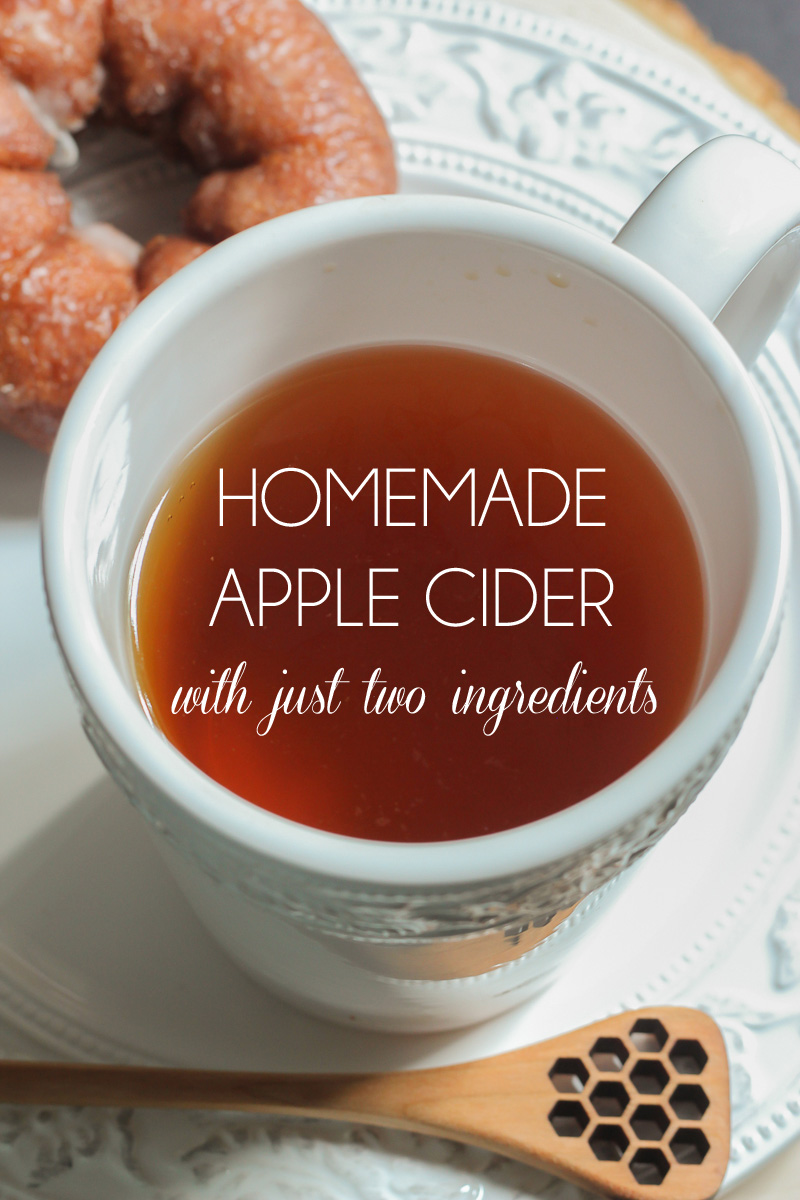 HOMEMADE APPLE CIDER