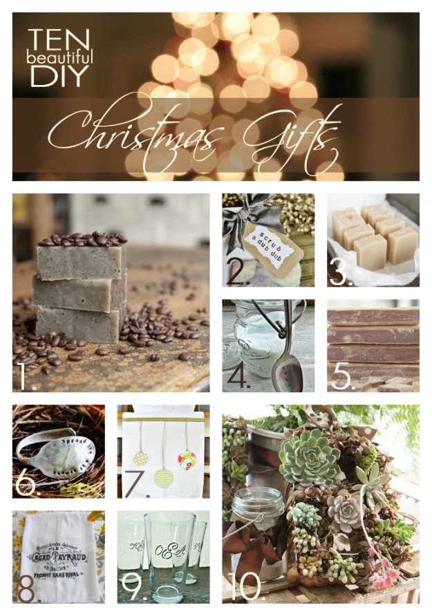 A Handmade Christmas: 10 DIY Christmas gifts you can make from scratch