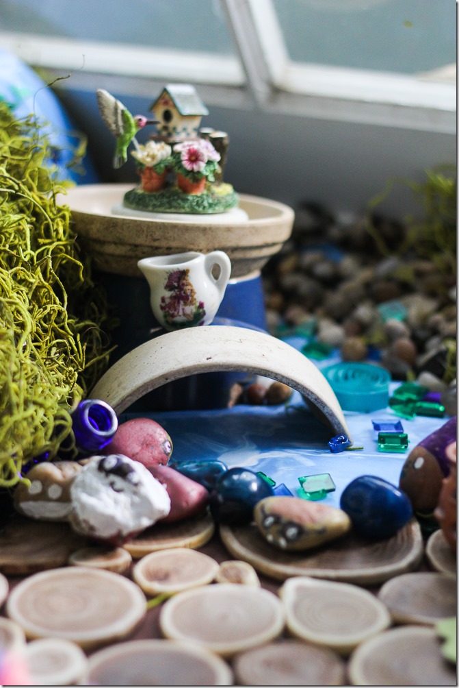 Garden details in my DIY Fairy Garden