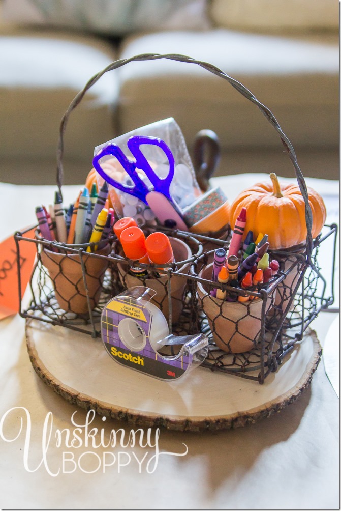 Thanksgiving Kids Table Idea Crafts for kids