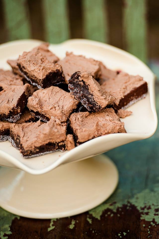 sugared brownies