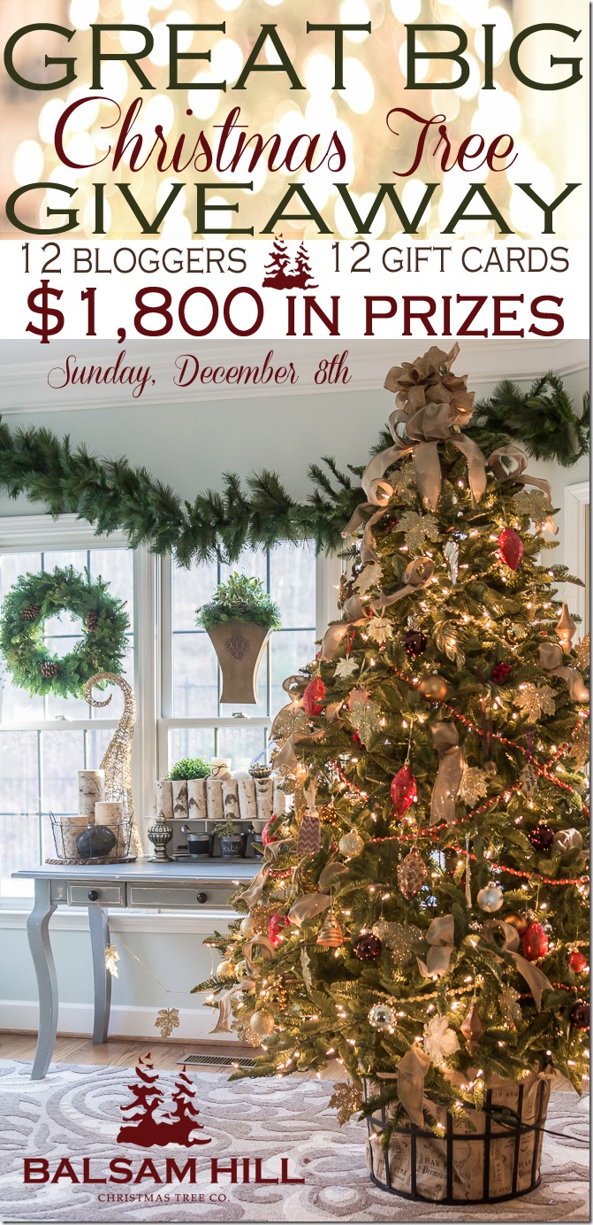 Balsam Hill Christmas Tree Giveaway