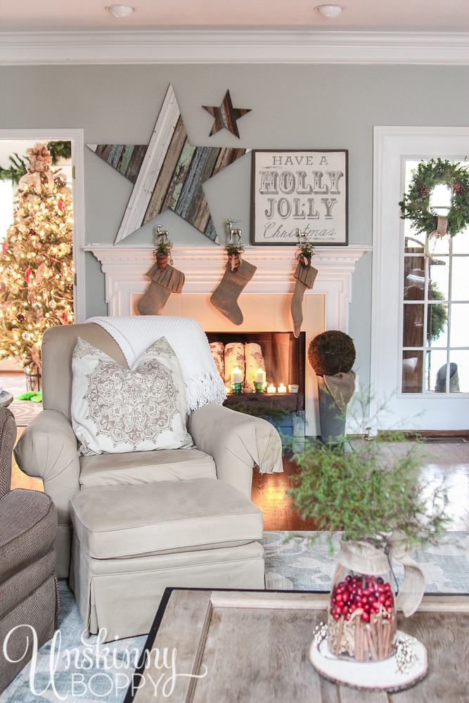 You have GOT to see the full tour of this house all decorated for the holidays. Amazing.