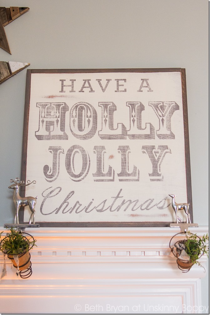 Have a Holly Jolly Christmas! Love that sign!