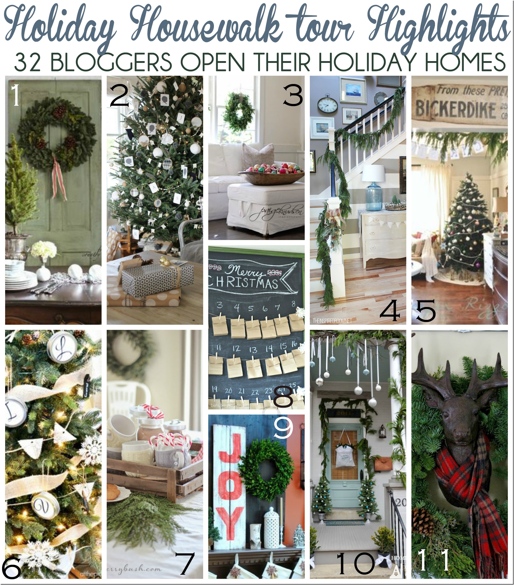 Jenn Rizzo's Holiday Housewalk tour Highlights