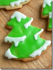 christmas tree cookies