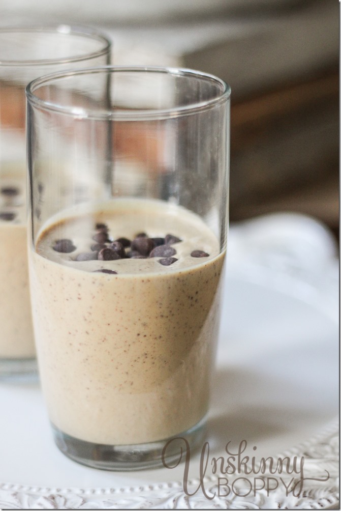 Chocolate Peanut Butter Banana Milkshake Recipe copy