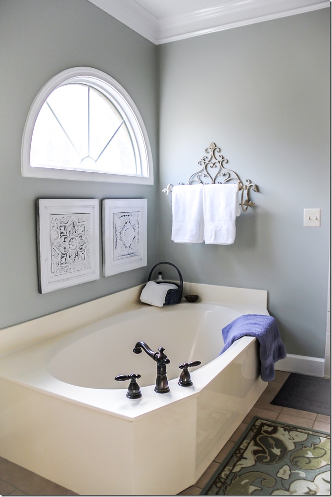 Master Bathroom Makeover- so pretty!-13