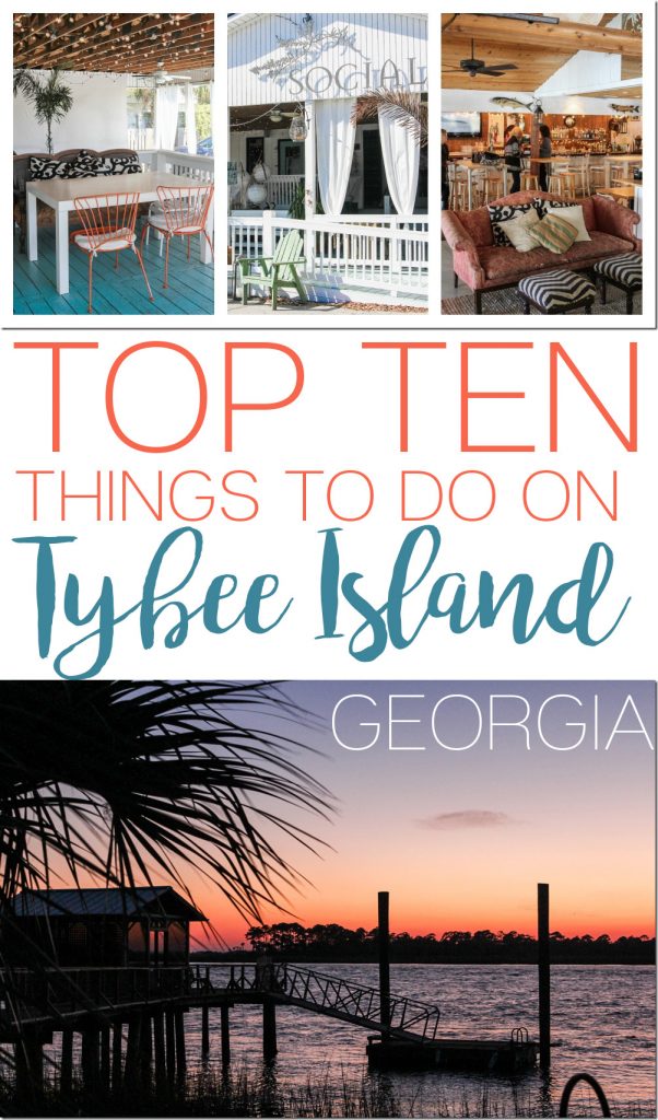 TOP 10 THINGS TO DO ON TYBEE ISLAND