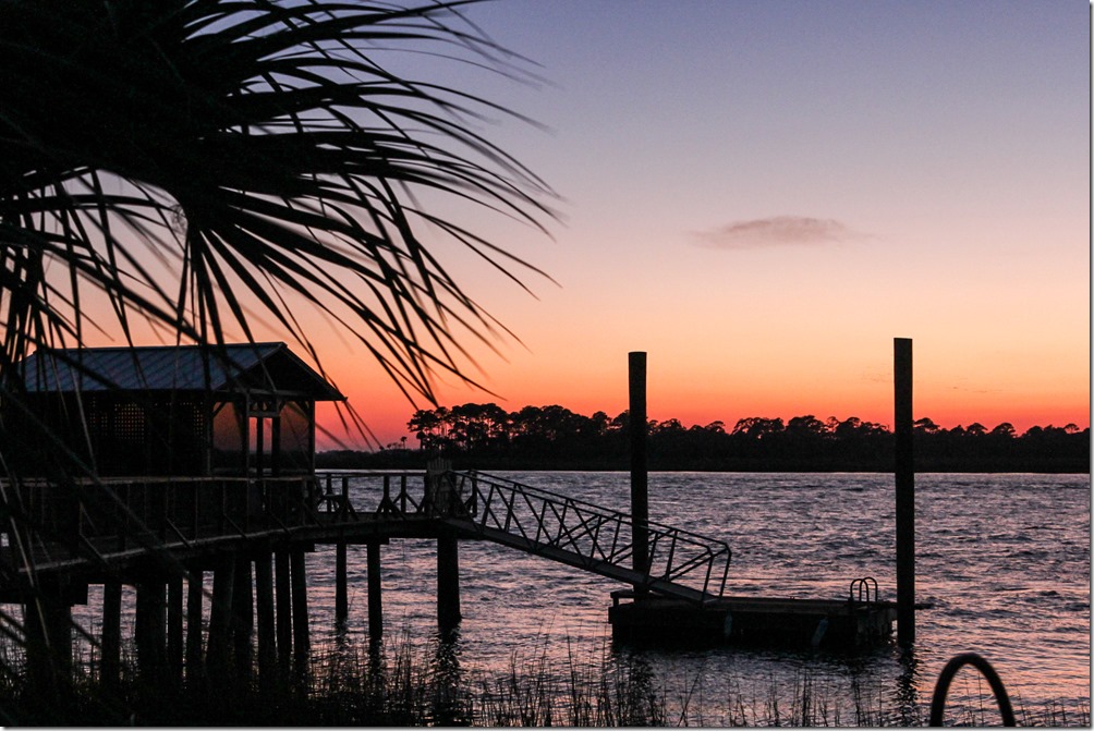 Tybee Island Georgia Sunset