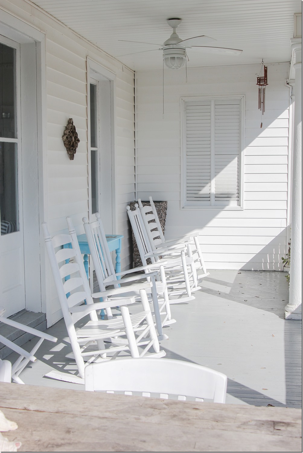 Tybee Island, Georgia is the perfect beachy getaway, where you can hang out in a rocking chair on the porch with a drink and a good book. 