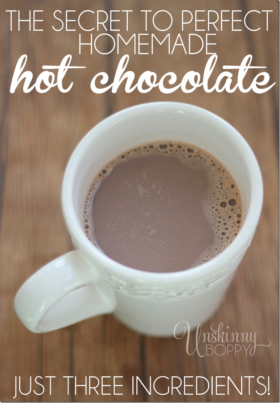 How to make the Best Homemade Hot Chocolate recipe