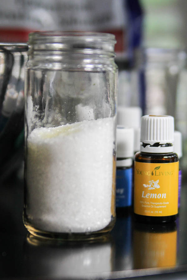 DIY Bath Salts with essential oils