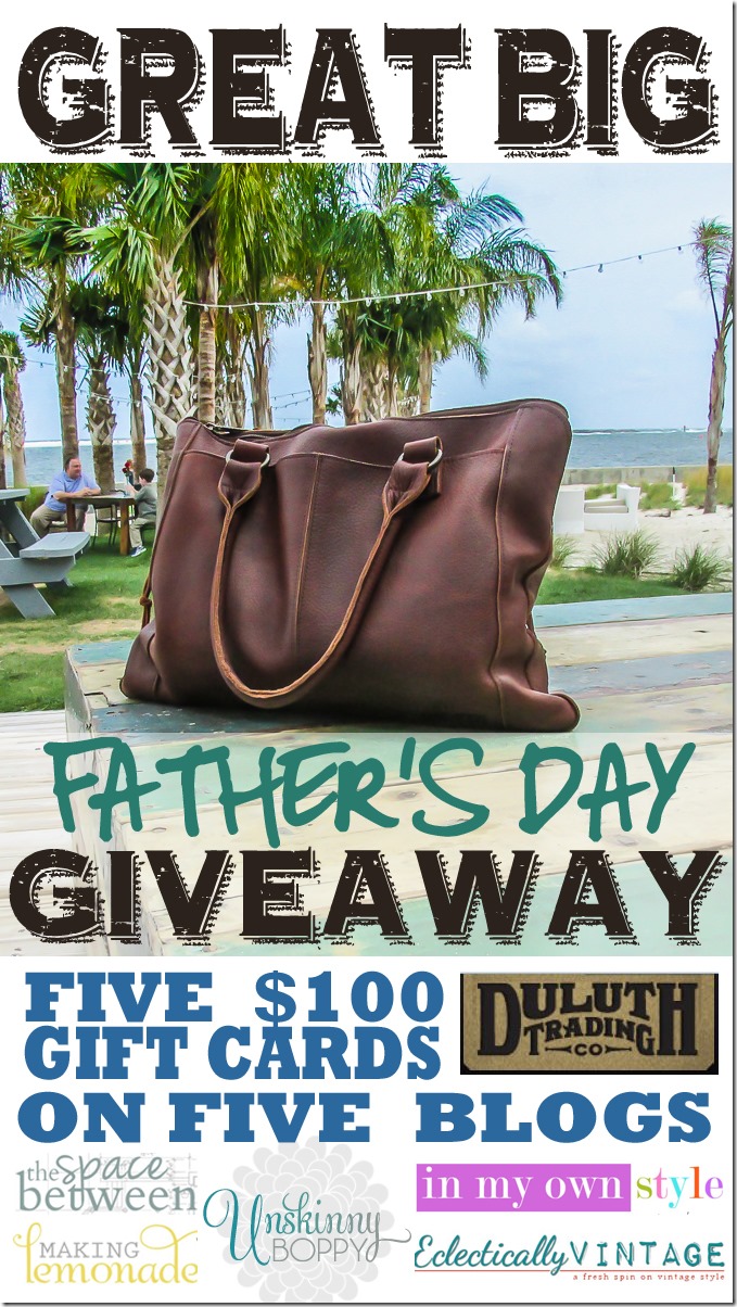Duluth Trading Father's Day giveaway