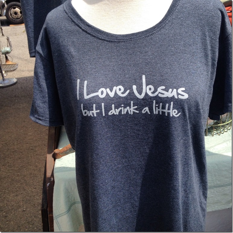 I Love Jesus... But I Drink a Little shirt in Nashville TN
