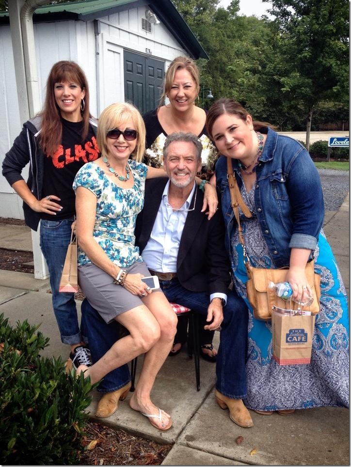 The ladies with Larry Gatlin of the Gatlin Brothers