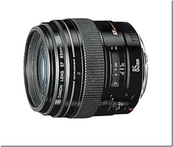 Canon 1.8 85 mm lens