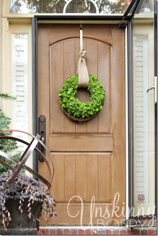 DIY Reindeer Moss Wreath-13