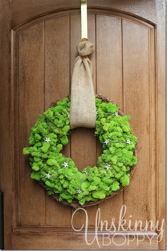 How To Make A Reindeer Wreath - Petticoat Junktion