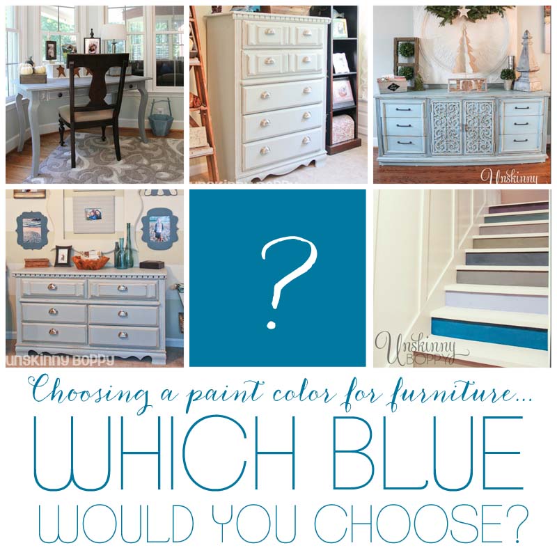 Painted Blue Furniture