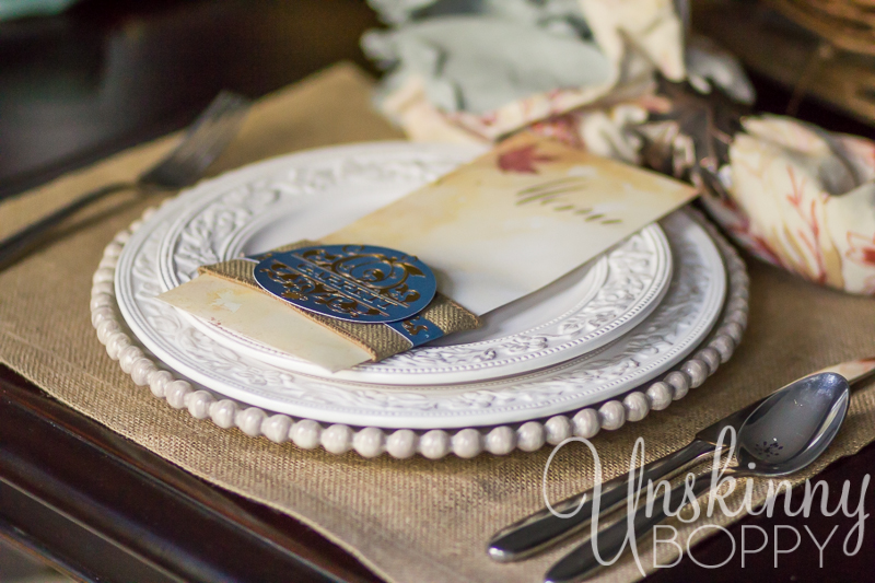 Thanksgiving Tablescape with custom menu placecards-2