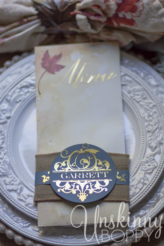 Thanksgiving Tablescape with custom menu placecards-5