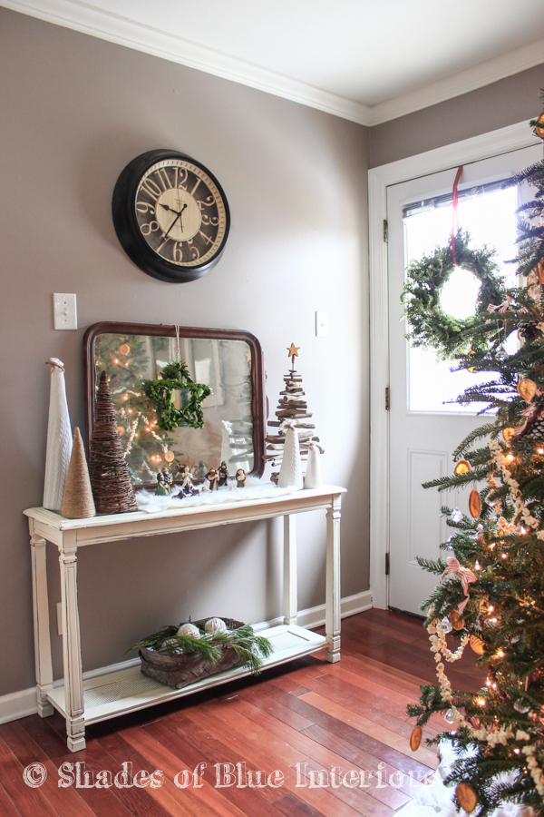 Boxwood star wreath