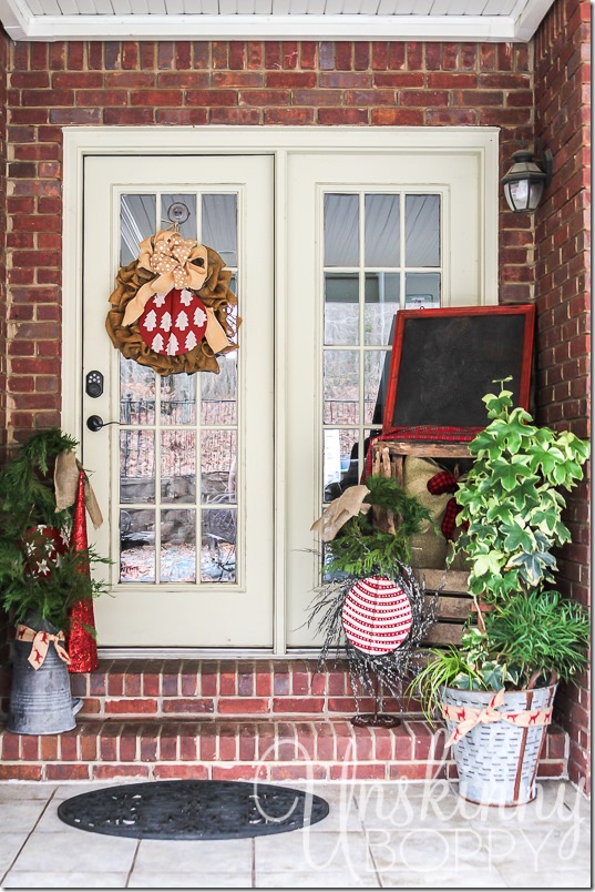 Christmas Porch decorating ideas-9