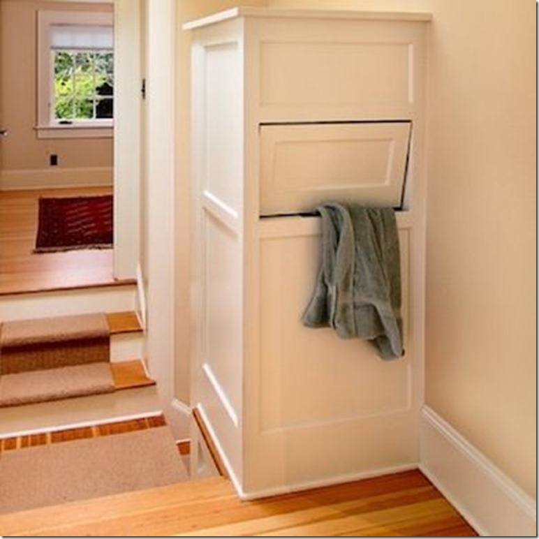 How to add a Laundry Chute to Your Home - Beth Bryan