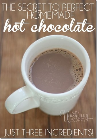 Making the perfect Hot Chocolate 