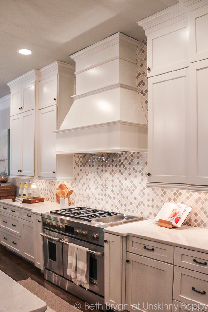 Incredible Kitchen with Jenn-Air range and hood. 2015 Birmingham Parade of Homes built by Murphy Home Builders