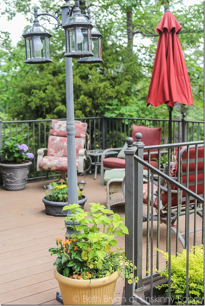 Pretty planters in the courtyard-10