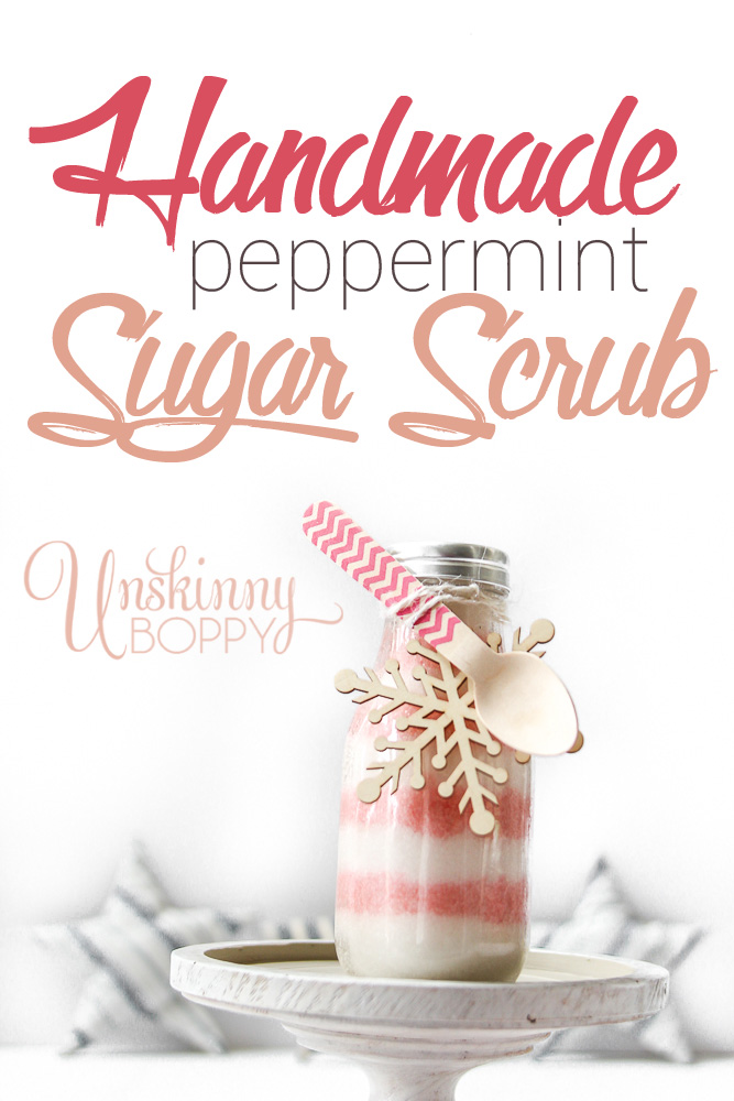 DIY Peppermint Sugar Scrub Recipe - The House & Homestead