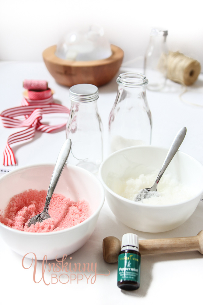 peppermint sugar scrub recipe