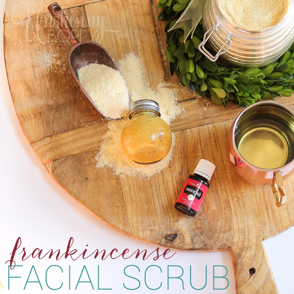 Frankincense Facial Scrub recipe