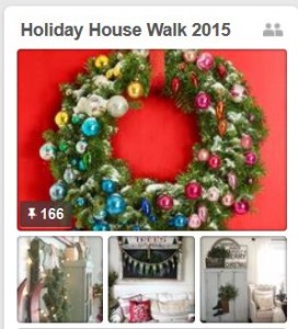 Holiday Housewalk Pinterest board