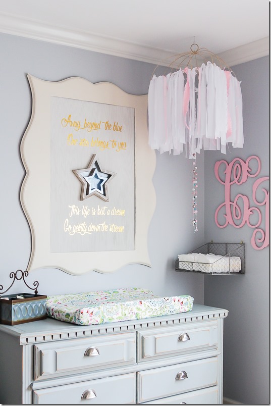 DIY nursery sign stars-7