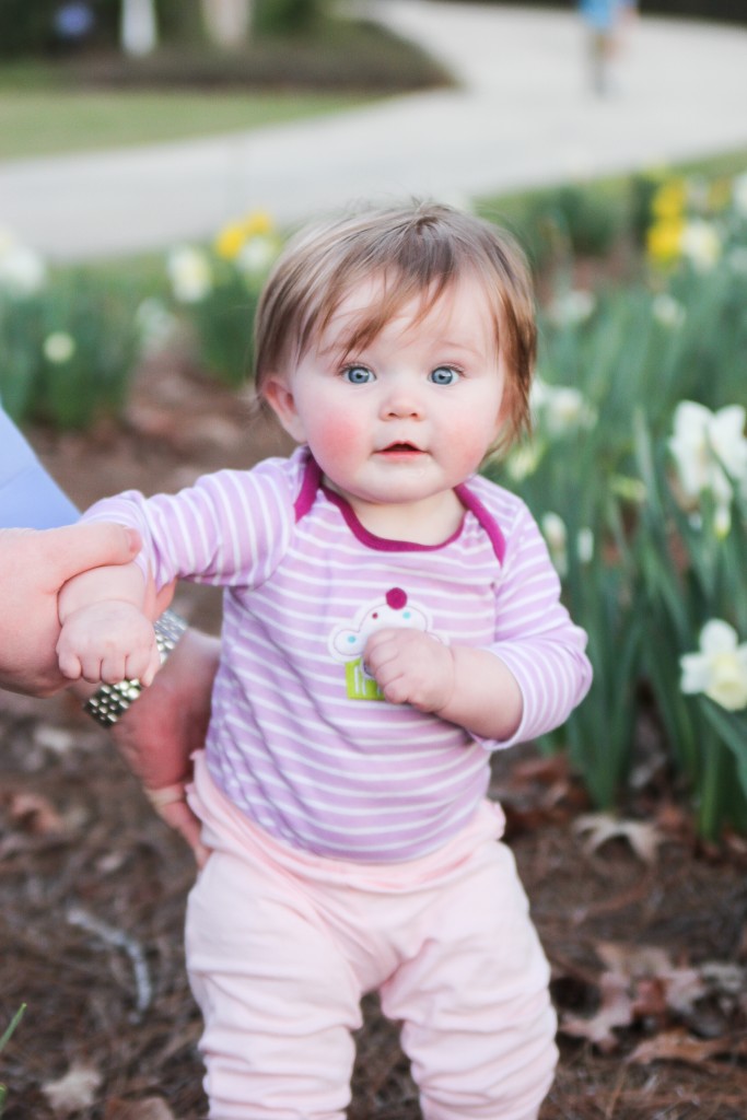 Caroline in the Daffodils