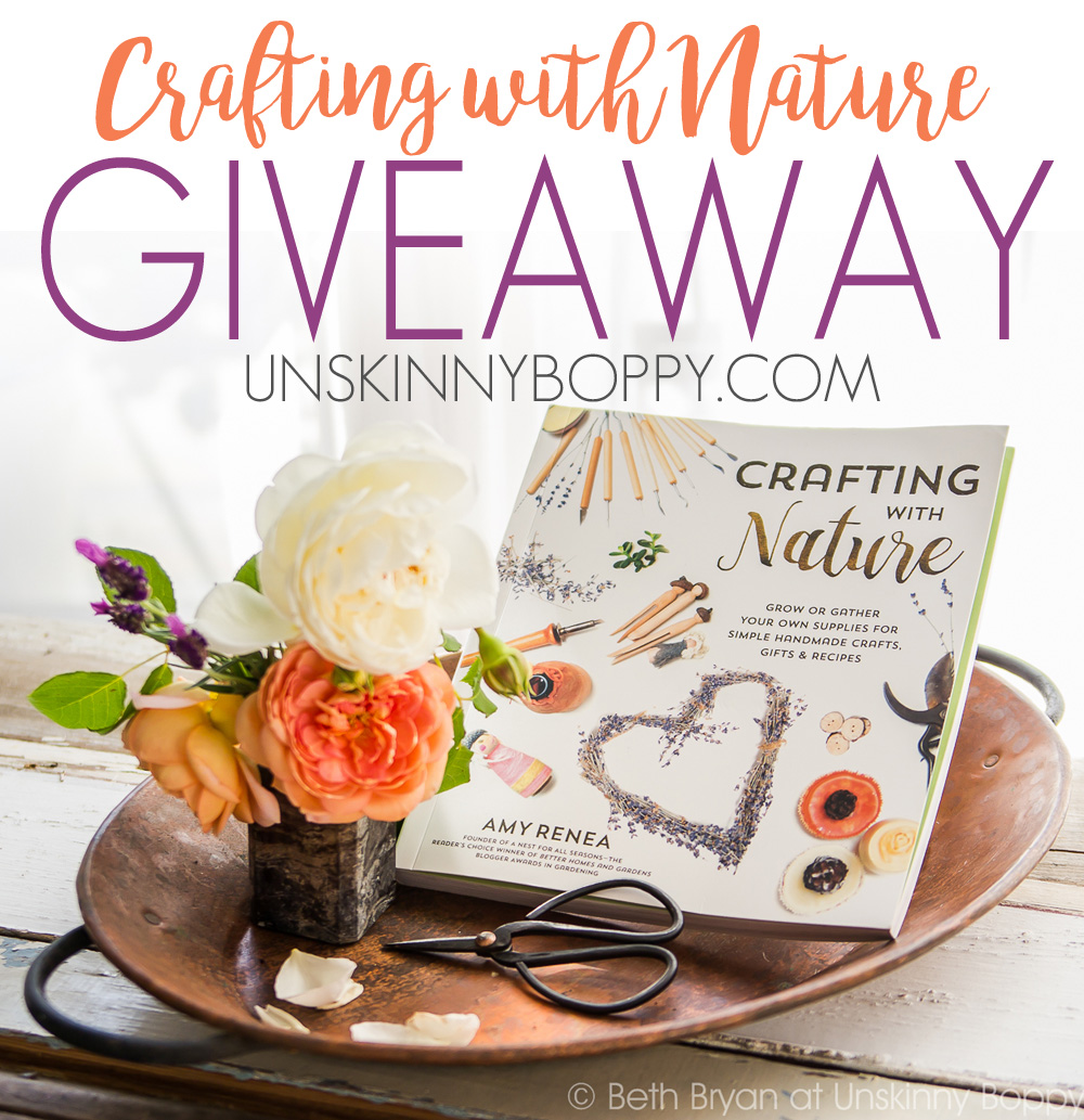 Crafting with Nature Book GIVEAWAY