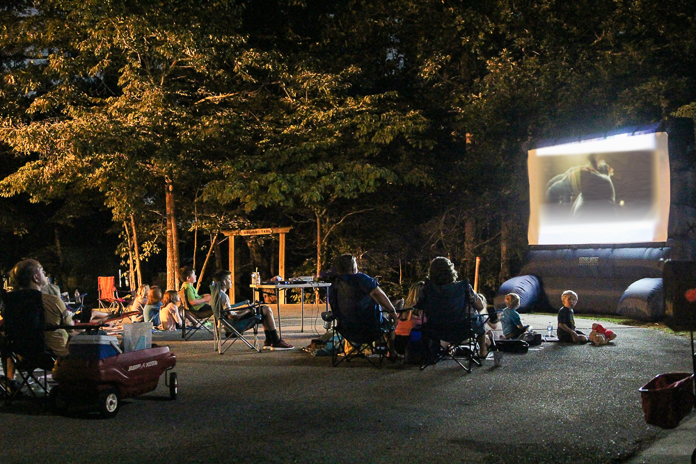 Host A Neighborhood Outdoor Movie Night Free Printable Invitation Beth Bryan